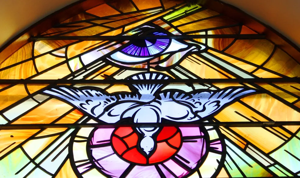 Devotional artwork or photograph associated with Divine Mercy