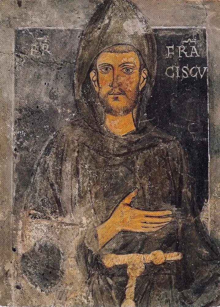 Devotional artwork or photograph associated with Francis of Assisi