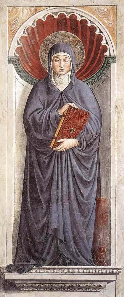 Devotional artwork or photograph associated with Saint Monica