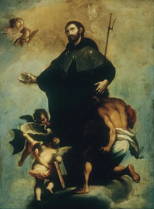 Public-domain portrait of Saint Francis Xavier