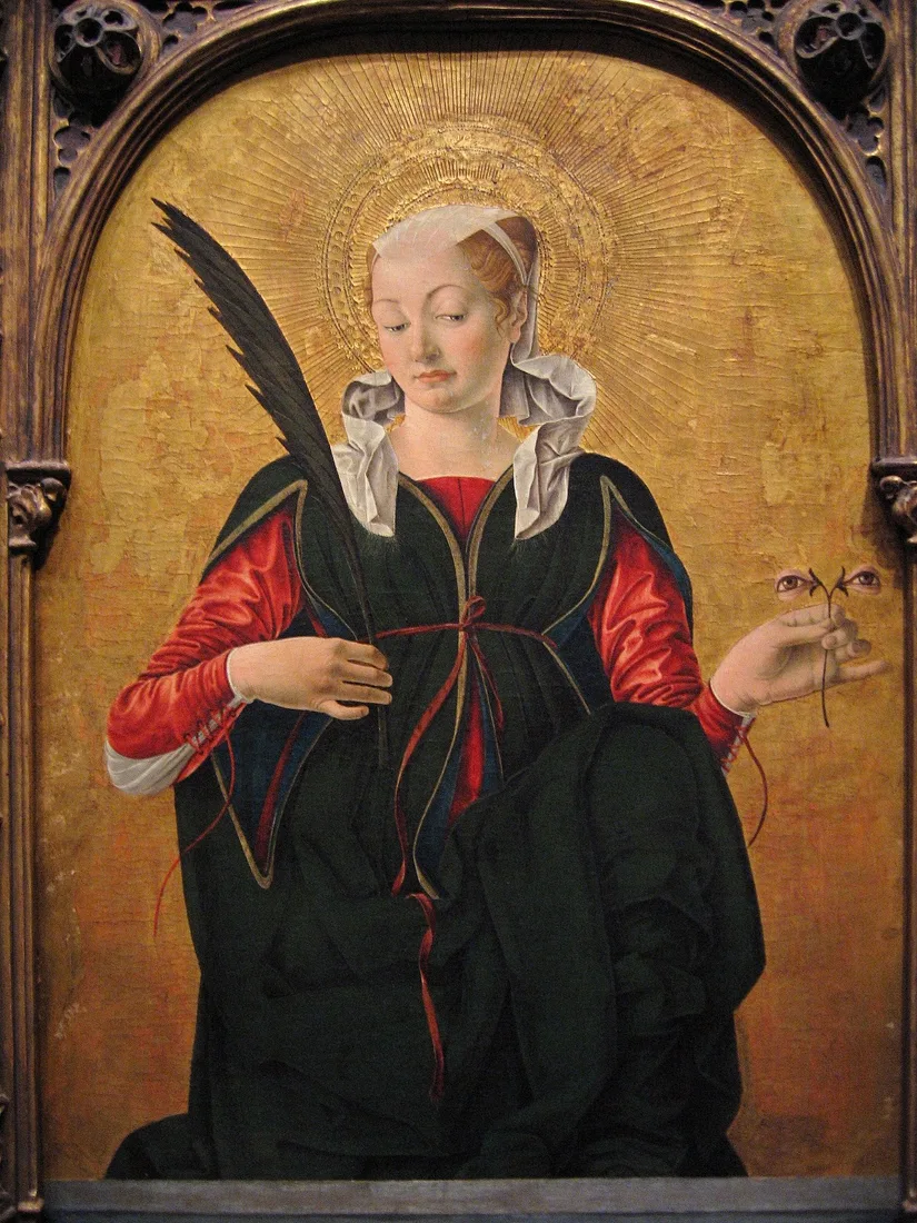 Public-domain painting of Saint Lucy