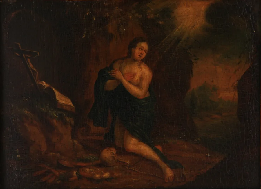 Traditional painting of Saint Mary Magdalene