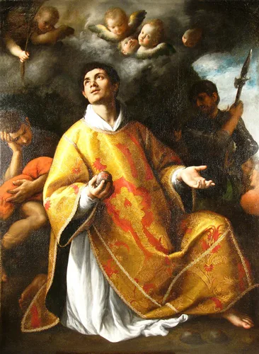 Public-domain painting of the martyr Saint Stephen